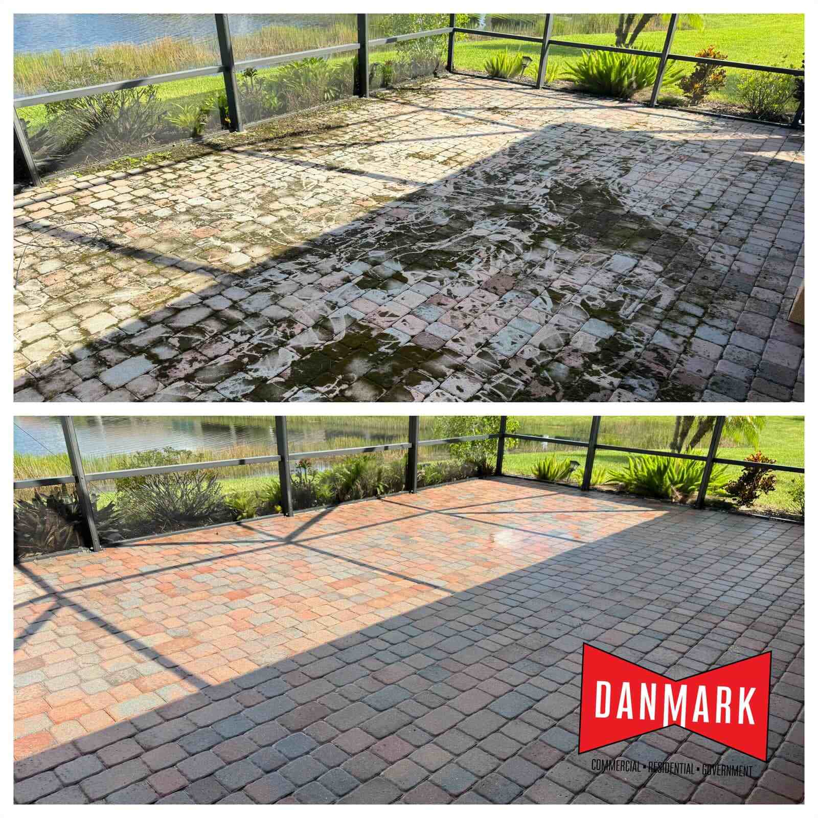 Paver cleaning